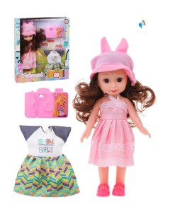 Кукла для девочки с аксессуарами Милашка кукла 25 см 653926 Наша игрушка