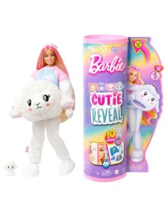 Кукла Cutie Reveal ягнёнок HKR03 Barbie