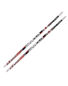 Лыжи беговые Brados LS Sport 3D black red 205 см Stc