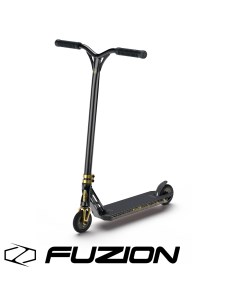 Самокат Z Series Z350 черный золото Fuzion