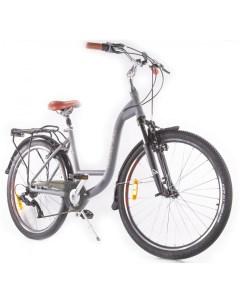 Велосипед Bike Costa 2022 M 26 городской 7ск серый Alpine