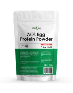 Яичный протеин 75 Egg Protein Powder 500 г клубника Atletic food