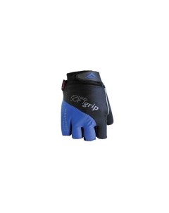 Велоперчатки SOFT GRIP NEW р 11 XL синие эластичный верх прорезиненная ладошка Polednik
