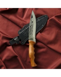 Нож туристический Варан вощеный орех сталь 40х13 Bazar