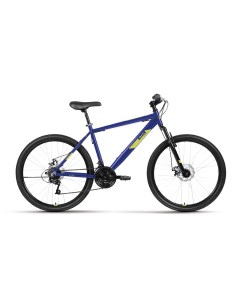 Горный велосипед AL 26 D год 2022 цвет Синий Желтый ростовка 18 Altair