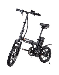 Электровелосипед E Bike E Bike K316 2022 16 черный Iconbit