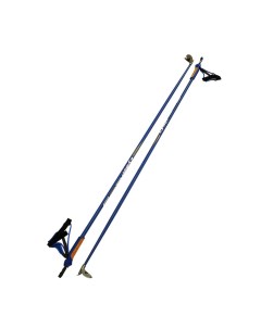 Палки лыжные Cyber Blue 175 деколь гибрид 60 40 Stc