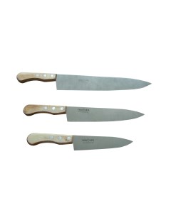Набор кухонных ножей Поварская тройка 3 предмета C119 Труд вача