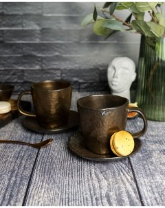 Набор кофейных пар Copernico 370 мл керамика Cosy&trendy