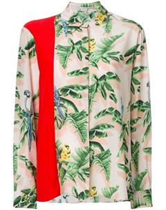 Stella mccartney рубашка с растительным принтом 40 разноцветный Stella mccartney