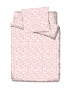 Комплект постельного белья Цветные сны в кроватку малышам новорожденным девочке малышу Маленькая соня
