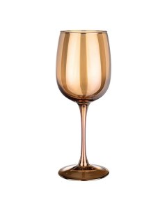 Бокал для вина золотистый 420 мл Glasstar