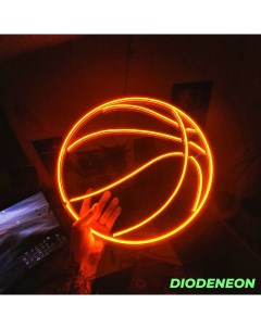 Неоновый LED светильник Баскетбольный мяч Diodeneon