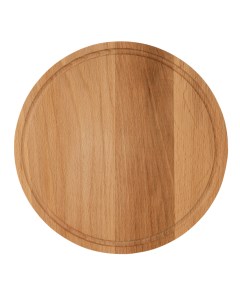 Разделочная доска ECO WOOD FOOD диаметр 24 круглая деревянная Kett-up