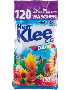 Стиральный порошок Color для цветного белья 120 стирок 10 кг Herr klee
