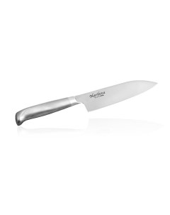 Универсальный кухонный нож сантоку Narihira рукоять сталь FC 61 Fuji cutlery