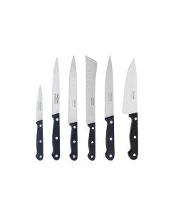 Набор кухонных ножей Европа 6 пр в деревянной подставке С512 Труд вача