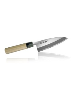 Кухонный нож для рыбы Narihira рукоять дерево FC 72 Fuji cutlery