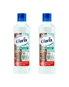 Комплект Чистящее средство для мытья пола Нежная забота 1 литр х 2 шт Glorix