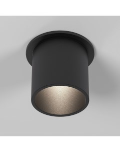 Встраиваемый потолочный светильник MOLL 25005 01 GU10 чёрный Elektrostandard