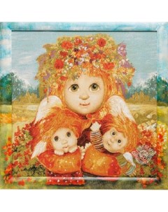 Гобеленовая картина Материнская любовь 45x45 см Artangels