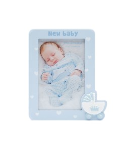 Фоторамка FFL 807 10x15 см New Baby голубая Fotografia