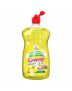 Средство для мытья посуды Greeny Light 1000 мл Clean Green CG8133 Avs