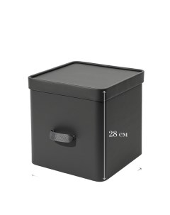 Коробка для хранения с крышкой 28 5 х 28 5 х 28 см 1 шт Rompicato