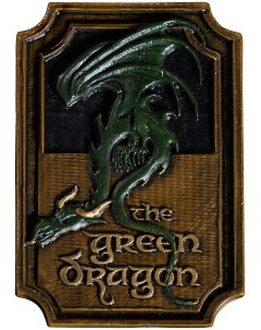 Магнит Lord of the Rings Green Dragon Weta workshop