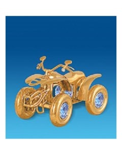 Фигурка декоративная Мотоцикл 4 х колесный 10 см Crystal temptations