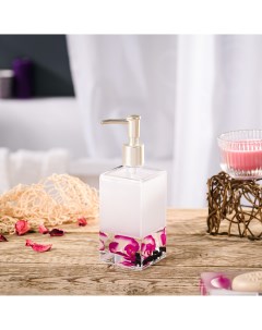 Дозатор для жидкого мыла розовая Phalaenopsis 6 5х6 5х20 5 см Verran