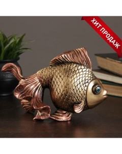 Копилка Золотая рыбка 13х25см Bazar