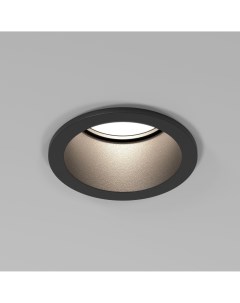 Встраиваемый потолочный светильник MOLL 25002 01 GU10 чёрный Elektrostandard
