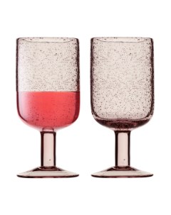 Набор бокалов для вина Flowi 410 мл розовые 2 шт Liberty jones