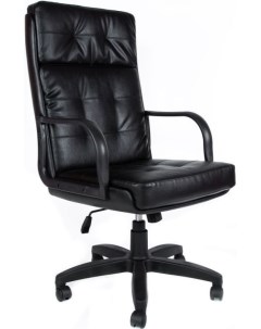 Кресло офисное Президент Стандарт M PP кожа черный Евростиль