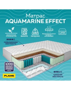 Матрас пружинный Aquamarine Effect 90х200 Plams