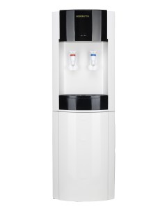 Кулер диспенсер для воды с электронным охлаждением G F89EC с шкафчиком белый Ecocenter