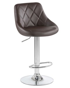 Барный стул LOGAN LM 5007 brown хром коричневый Империя стульев