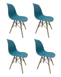 Комплект стульев 4 шт 623 1 морская волна Eames