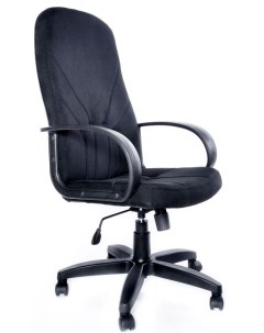 Кресло офисное Менеджер Ультра ткань черная Евростиль