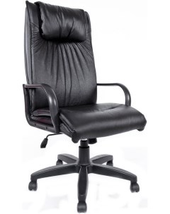 Кресло офисное Артекс PL M кожа черный Евростиль