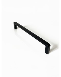 Ручка мебельная металл прямая фурнитура для шкафа комода RmBl16 черный Infinita home