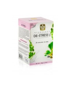 Из Шри Ланки Чай зелёный травяной De Stress 20 пакетиков Mccoy teas