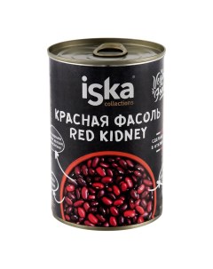 Фасоль Red Kidney красная консервированная 2 6 кг Iska