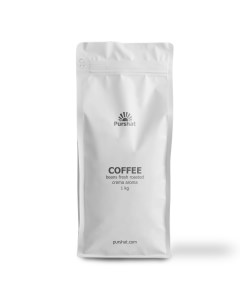 Кофе в зернах Crema Aroma 1 кг Пуршат