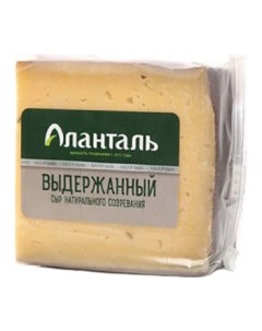 Сыр полутвердый Выдержанный 45 220 г бзмж Аланталь