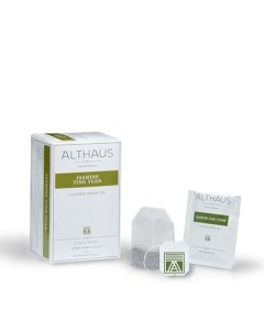 Чай зеленый с ароматом жасмина 20 пакетиков 35 г Althaus