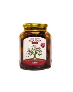 Оливки Каламата XL в оливковом масле 340 г Ecogreece