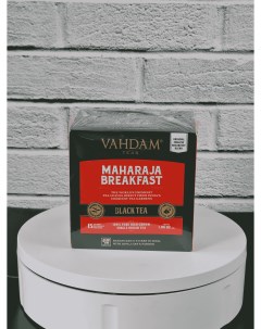 Чай черный Завтрак махараджи 15 пакетиков Vahdam