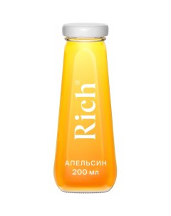 Сок апельсин 0 2л Rich